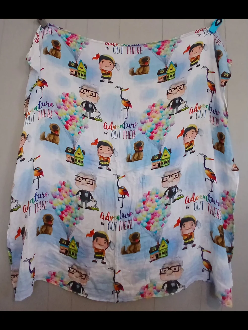 Sweet Ellie Sue Disney Up Muslin Baby Blanket